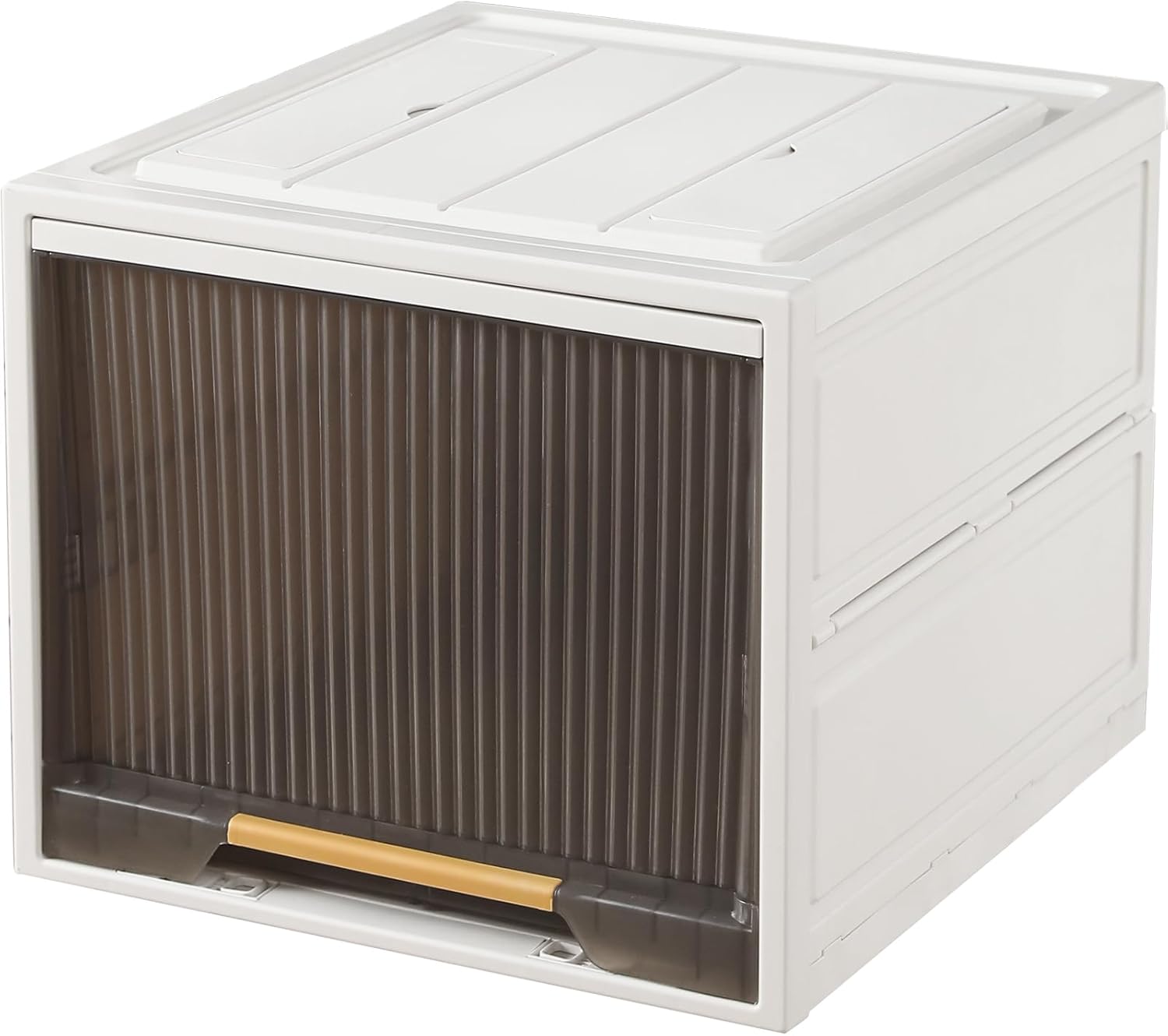 衣装ケース クローゼット 押し入れ 収納ボックス 折り畳み 洋服 衣類 着物 布団 収納 プラスチックケース 多機能 積み重ね 組立簡単 複数の組合せ（幅40×奥行48×高さ36CM）