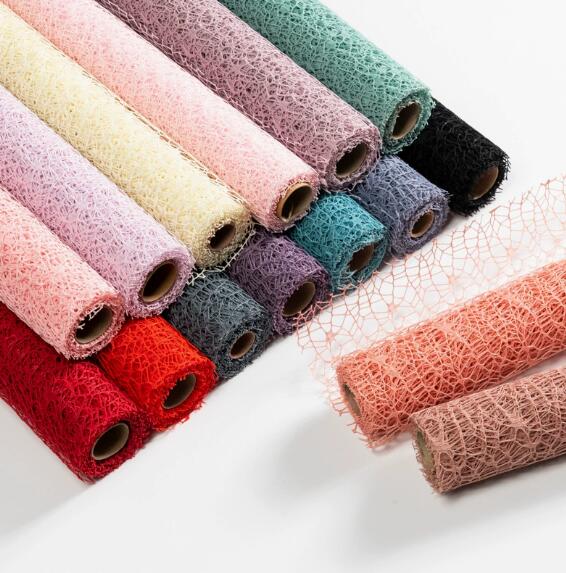 ジャカードメッシュペンダント Diyネットチャーム 幼稚園装飾用 カラーメッシュリボン 結婚式やパーテ..