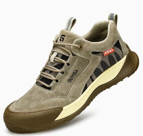 安全靴 冬服 耐穿刺性 耐摩耗性 作業靴 ワークブーツ 帯電防止 軽量 通気性 中程度から低い穿刺耐性のヨーロッパ規格スチールとケブラー製