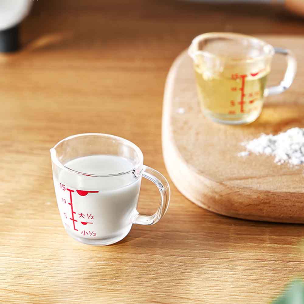 【2023新版】4個セット ちっちゃな計量カップ 計量スプーンがカップになった！ 計量カップ 計量 調理 ..