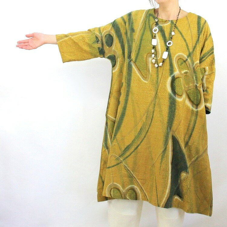 カジュアル ワンピース シンプル 大きいサイズ フレッシュ フォレスト チェック 柄 ドレス 2025夏 スタイル カレッジ 年齢を 感じさせにくい パフスリーブドレス。