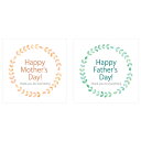 ラクガイ メッセージカード 母の日 父の日 30枚 サンキューカード