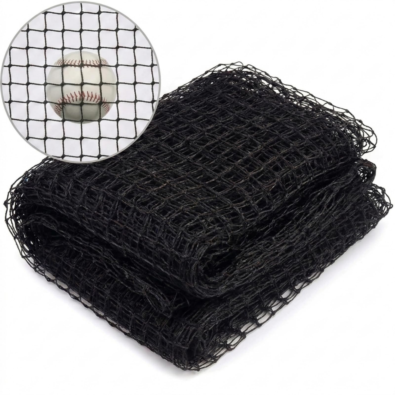 ■ RAKUGEN（楽源）公式｜野球 防球ネット 9.0m×4.5m 取替用ネット単体 結束バンド付 5大特長 ■ ポイント1：【9.0m×4.5mの大判サイズで自宅庭や練習場の飛散防止エリアを構築】天井高のあるガレージやグラウンドのバックネット補助、フライ気味の打球も広く覆える幅9.0m×高さ4.5mサイズです。強い打球や暴投が隣家の庭・道路・窓ガラス・駐車中の車へ飛び出すリスクを抑え、球拾いの負担を減らしながら思い切り練習に打ち込める環境づくりをサポートします。スペースに合わせて二重に折って張ることで衝撃吸収力をさらに高めることも可能です。 ■ ポイント2：【既存設備を活かせる取替用ネット単体・結束バンド付属で簡単固定】長年使用して破れたバッティングゲージの交換用網や、既存の単管パイプ・庭のフェンス・車庫の柱への増設用として経済的に導入できるネット単体モデル（フレーム別売）です。高強度の結束バンドが標準付属しており、特別な工具を使わず柱や柵の形状に合わせて複数箇所をしっかりと固定できます。 ■ ポイント3：【高強度ポリエチレン（PE）網＆周囲二重縫製による優れた耐衝撃・耐候性】硬式球や軟式球の繰り返しの衝撃に耐える高密度ポリエチレン撚り糸を採用し、負荷が集中しやすい四隅と縁には二重縫製補強を施しました。紫外線や雨風にさらされる屋外環境でも色褪せや繊維の脆化が起きにくく、長期間にわたり安定した張りと防球性能を維持します。 ■ ポイント4：【野球からゴルフ・サッカーまで1枚で共有できる多目的スポーツネット】硬式・軟式野球のバッティングやピッチング練習はもちろん、ソフトボール、サッカーのシュート練習、ゴルフのアプローチ防球網、さらには体育館やグラウンドの区画仕切りネットとしても幅広く活躍。ご家族やクラブチームで多種目の練習環境を効率よく整えられます。 ■ ポイント5：【折りたたみ省スペース保管＆安心の1年品質保証サポート】仮設利用やシーズンオフの撤収時も、結束バンドを外して汚れを払い、コンパクトに丸めて省スペースで保管可能です。日本国内正規ブランドRAKUGENによる1年間の品質保証が付帯しており、万が一の初期不良や設置に関するご相談にも専任スタッフが迅速・丁寧に対応いたします。 ■ [製品情報]・商品仕様 ブランド名RAKUGEN（ブランドカナ：ラクゲン） メーカー型番RKB-003A 代表カラー／カラー詳細ブラック（詳細：ブラック） 本体サイズ・仕様ネット展開サイズ：約9.0m×4.5m（※本品はネット単体です。フレーム・支柱は付属しません） 素材・材質高密度ポリエチレン（PE・UV耐候加工・四隅および周囲二重縫製補強） セット内容（個数）防球ネット単体（9.0m×4.5m）×1、取付用結束バンド×1式（個数：1） 状態新品・未使用（日本国内検品済） お手入れ・ご使用上の注意本品は既存の支柱・フェンス・フレーム等に取り付けて使用する交換・増設用ネット単体です。設置先の強度を事前にご確認のうえ、定期的に結束バンドの緩みを点検してください。 品質保証・サポートメーカー1年品質保証付（万が一の初期不良・部品不足・通常使用での破損時は、当店窓口までご連絡いただければ迅速に交換対応いたします） 【ご注意】モニターの発色や撮影環境により、実際の商品と色味が異なって見える場合がございます。また、手作業での計測のためサイズに若干の誤差が生じる場合がございます。
