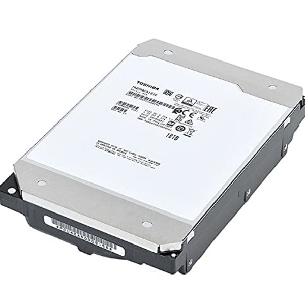 TOSHIBA 東芝 MG09 内蔵ハードディスク サーバー NAS 用 3.5インチ Enterprise HDD 18TB SATA 7200rpm 3年保証 MG09ACA18TE