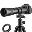 JINTU 420-800mm 望遠ズームレンズF/8.3-F16 キヤノン用80D, 70D, 77D, 60D, 60Da, 1Ds, Mark III and II 7D, 6D, 5D, 5DS Rebel T7i