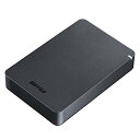 BUFFALO USB3.1(Gen.1)Ή ϏՌ|[^uHDD 4TB ubN HD-PGF4.0U3-GBKA