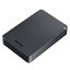 BUFFALO USB3.1(Gen.1)対応 耐衝撃ポータブルHDD 4TB ブラック HD-PGF4.0U3-GBKA