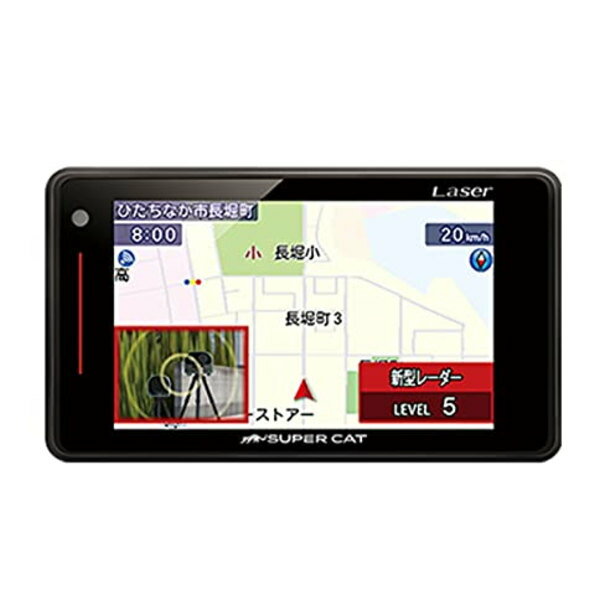 Yupiteru ユピテル GS303 新型レーダー式移動オービス対応3.6型液晶GPS内蔵レーザー＆レーダー探知機