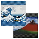 浮世絵ふろしき 中巾 50cm幅 エコバッグ ギフト プレゼント おしゃれ 可愛い 一升餅 敬老の日 母の日 父の日 クリスマス ホワイトデー 赤