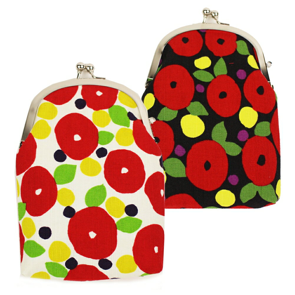 がま口 たばこケース 椿 ギフト プレゼント おしゃれ 可愛い マスクケース タバコケース アイコスケース ポーチ 敬老の日 母の日 父の日 クリスマス ホワイ...