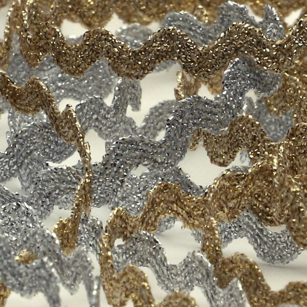 SIC メタリックトリミングブレード 約6mm 1メートル 服飾 手芸 SHINDO