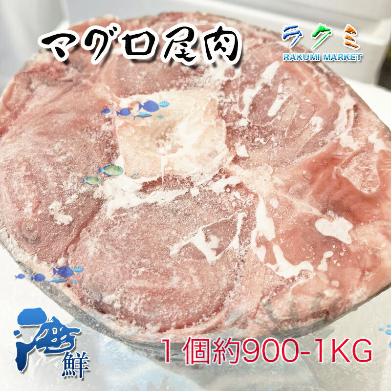 天然 冷凍 マグロ 尾肉 テール 5個（1個約900~1kg） 稀少 塩焼き 煮物 からあげ