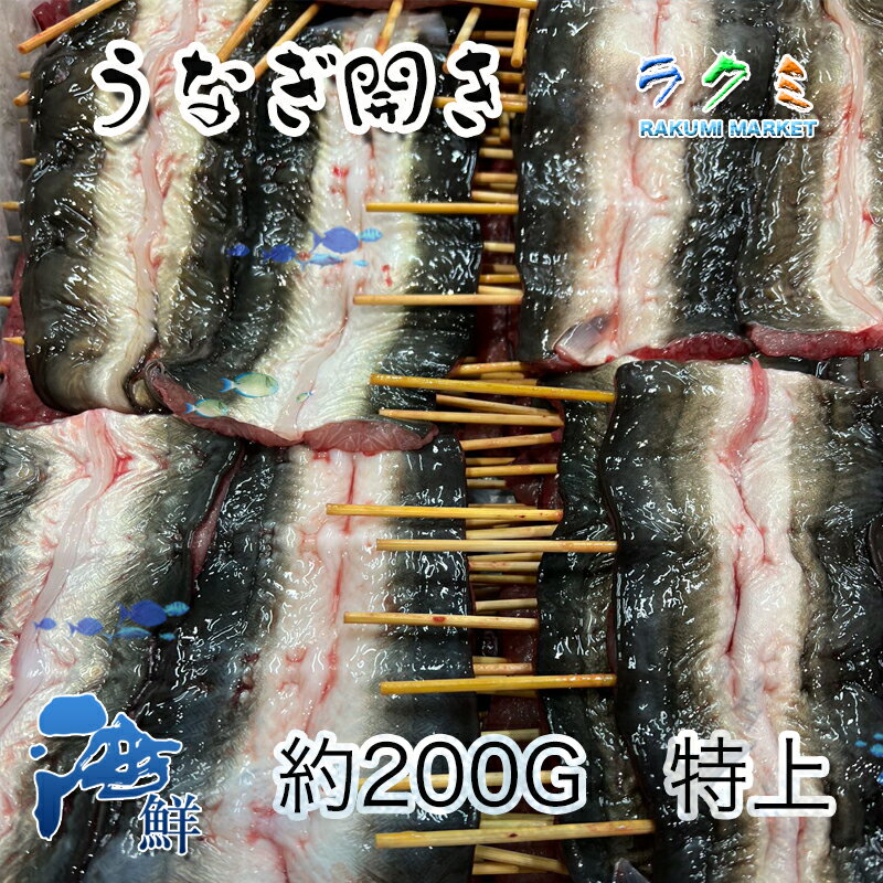 うなぎ 生 開き 1串約200g 特上 蒲焼き 白焼き 国内産 愛知県 静岡県 10串セット