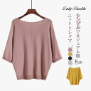 Tシャツ ドルマンスリーブ ニット レディース ボートネック ブラウス 薄手 半袖 無地 tシャツ トップス 春 夏 夏ニット 着痩せ 大人 プルオーバー オフィス 通勤 OL きれいめ シンプル カジュアル 着回し ゆったり お洒落 大人 可愛い 20代 30代 40代 50代 涼感 送料無料