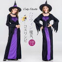 一部即納 ハロウィン ワンピース 魔女 巫女 女性 衣装 悪魔 大人 コスプレ パーティー 女王様 女王 帽子 とんがり帽子 舞台 演出 仮装 変装 cosplay コスチューム コス ウィッチ お化け 吸血鬼 ドレス Halloween 大人用 クリスマス ダンス衣装 誕生日 紫 送料無料
