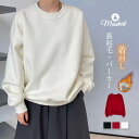 tシャツ トレーナー スウェット トップス 長袖 レディース パーカー tシャツ Tシャツ 裏起毛 カットソー ゆったり 体型カバー 大きいサイズ 可愛い 春 ...