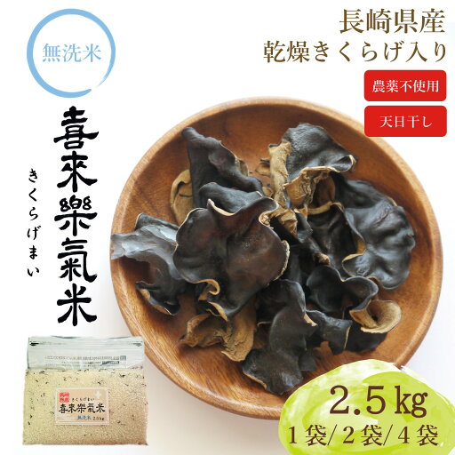 【 喜来楽氣米 きくらげまい 】 無洗米 長崎県産 コシヒカリ 乾燥 キクラゲ 入り 5kg 10kg 令和6年産 送料無料 収納 便利 おいしい 腸活 健康 美容 米 チャック 脱酸素剤 真空パック 長期保存米 長期 備蓄米 日常備蓄 ローリングストック 災害用 【 喜来楽氣米 きくらげまい 】 無洗米 長崎県産 コシヒカリ 乾燥 キクラゲ 入り 5kg 10kg 令和6年産 送料無料 収納 便利 おいしい 腸活 健康 美容 米 チャック 脱酸素剤 真空パック 長期保存米 長期 備蓄米 日常備蓄 ローリングストック 災害用