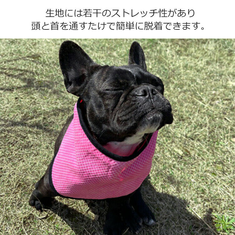 ペット用 ネッククーラー 犬 クールバンダナ 接触冷感 クール バンダナ クールネックバンド メッシュ ドッグウェア スカーフ 冷感 涼感 夏服 ひんやり 冷却 猫 子犬 小型犬 中型犬 大型犬 老犬 おしゃれ 軽量 熱中症対策 暑さ対策 散歩 犬用品