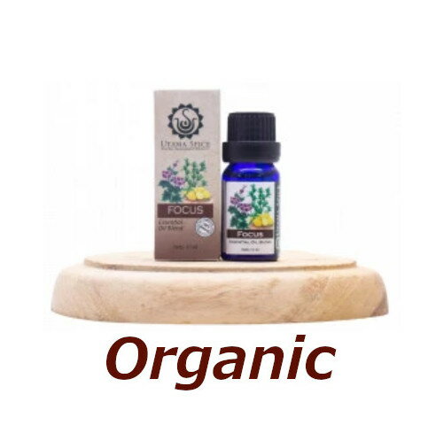 バリ島の極上スキンケア　ブレンドオイル　フォーカス■10ml【UTAMA SPICE ：ウタマスパイス】【100％Natural】正規輸入品