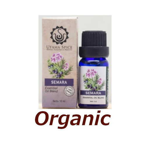 バリ島の極上スキンケア ブレンドオイル セマラ■10ml【UTAMA SPICE ：ウタマスパイス】【100％Natural】正規輸入品