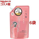 いち髪 髪＆地肌うるおう寝ぐせ直し和草シャワー 詰替用(375ml*6袋セット)【いち髪】[寝ぐせ直し ヘアウォーター ヘアミスト スタイリング]