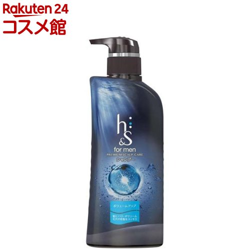 h＆s フォーメン ボリュームアップ プレミアムスカルプケアシャンプー(370ml)【h＆s(エイチアンドエス)フォーメン】