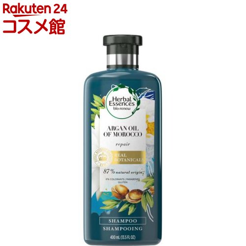 ハーバルエッセンス シャンプー ビオリニュー モロッカンオイル ポンプ(400ml)【ハーバルエッセンス(Herbal Essences)】