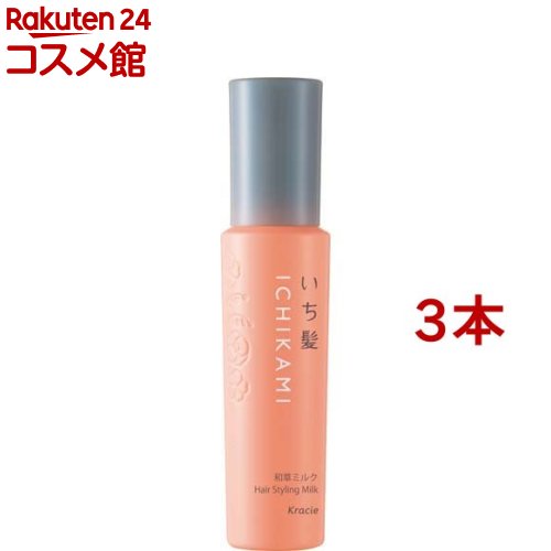 いち髪 ナチュラルウェーブ アレンジ和草ミルク(150ml*3本セット)【いち髪】