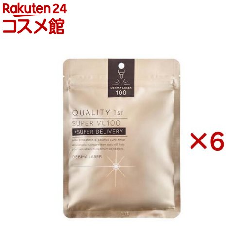 クオリティファースト ダーマレーザー スーパーVC100 マスク(7枚入×6セット)【クオリティファースト】
