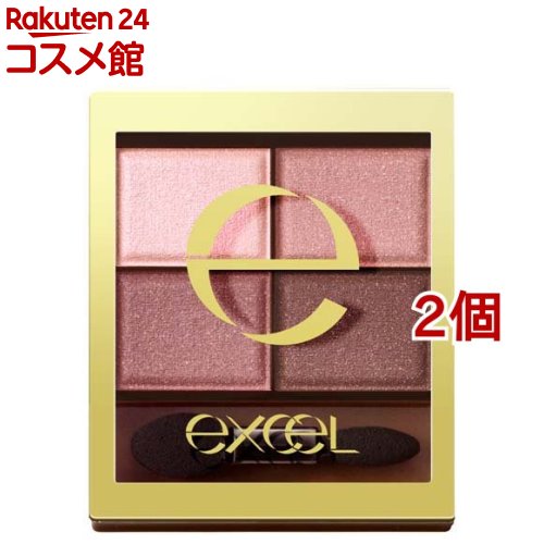 エクセル スキニーリッチシャドウ SR10(2個セット)【エクセル(excel)】[パレットアイシャドウ アイシャドウパレット メイク]のサムネイル