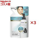 ダヴ フェイスケア 吸着毛穴ケア 洗顔ジェル 詰め替え用(140ml×3セット)【ダヴ(Dove) 炭洗顔 吸着毛穴ケア】
