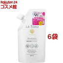 ラサーナ 海藻 海泥 シャンプー 詰め替え(380ml*6袋セット)【ラサーナ】[海藻 海泥 アミノ酸系洗浄成分 頭皮 洗浄力]