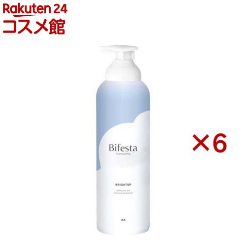 ビフェスタ 泡洗顔 ブライトアップ(200g×6セット)【ビフェスタ】