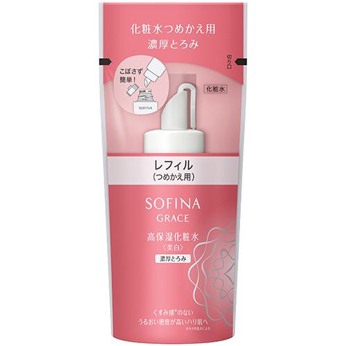 ソフィーナグレイス 高保湿化粧水(美白) 濃厚とろみ つめかえ(130ml)【ソフィーナ(SOFINA)】 3