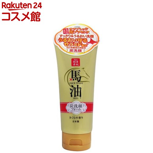 リシャン 馬油＆炭洗顔フォーム(130g)【リシャン】