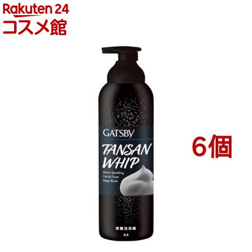 ギャツビー マイクロスパークリング泡洗顔 ディープブラック(200g*6個セット)【GATSBY(ギャツビー)】 ギャツビー マイクロスパークリング泡洗顔 ディープブラック(200g*6個セット)【GATSBY(ギャツビー)】