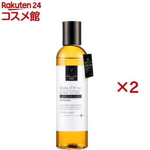 クオリティファースト ダーマレーザー スーパーVC100ローション さっぱり(240ml×2セット)【クオリティファースト】