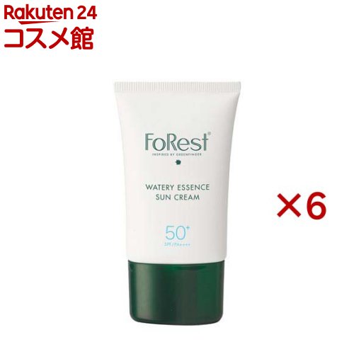 グリーンフィンガーフォレスト ウォータリーエッセンスUV クリーム(50ml×6セット) グリーンフィンガーフォレスト ウォータリーエッセンスUV クリーム(50ml×6セット)