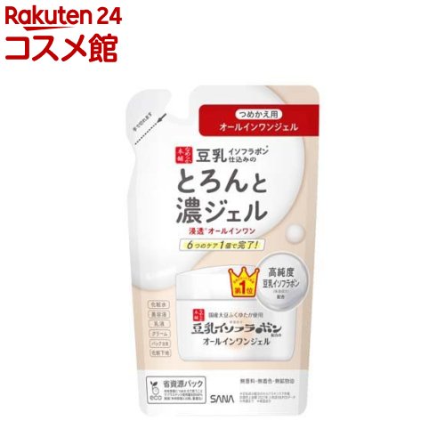 なめらか本舗 とろんと濃ジェル NC つめかえ用(100g)【なめらか本舗】[豆乳イソフラボン(保湿成分) オ..