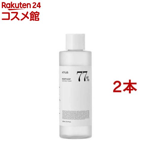 Anua アヌア HEARTLEAF SOOTHING TONER(250ml*2本セット)【Anua (アヌア)】