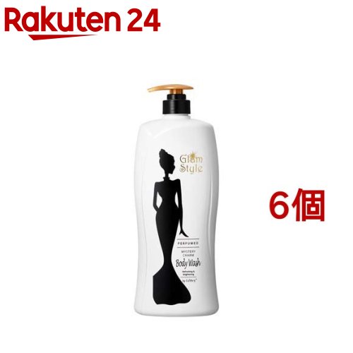 レイヴィーグラムスタイルボディシャンプー ミステリーチャーム(1000ml*6個セット)【レイヴィー】[保湿 香水 大容量 おしゃれ 花 ブーケ バニラ]