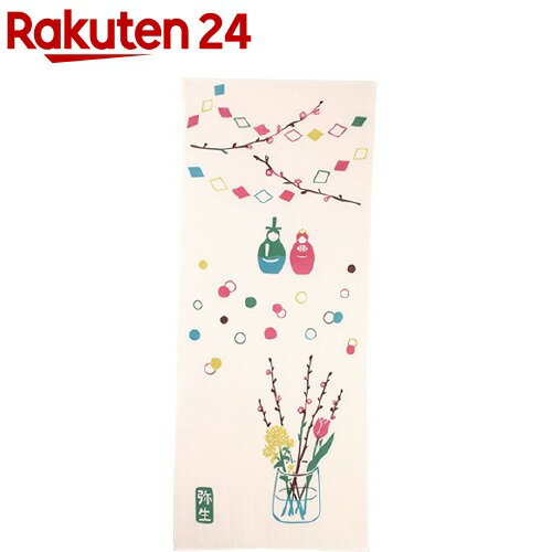 ヴァーテックス 弥生(3月) 桃の節句 注染手ぬぐい VTX94005(1枚入)