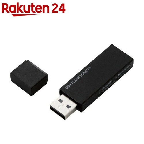 쥳 USB 2.0 64GB ƥǽդ ֥å MF-MSU2B64GBK(1)ڥ쥳(ELECOM)