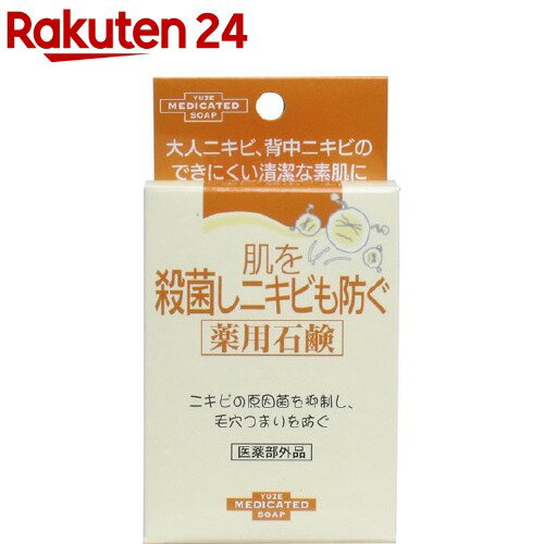 肌を殺菌しニキビも防ぐ 薬用石鹸(110g)