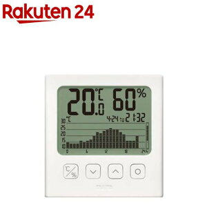 タニタ デジタル温湿度計 ホワイト TT-580-WH(1個)【タニタ(TANITA)】