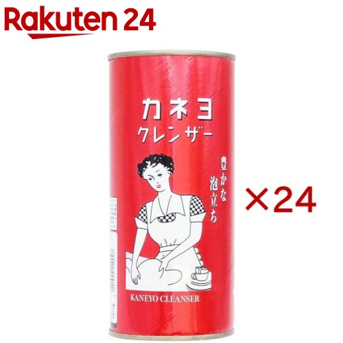 カネヨ赤丸筒クレンザー(400g×24セット)