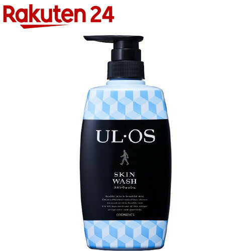 ウル・オス コスメ メンズ ウルオス(UL・OS／ウル・オス) 薬用スキンウォッシュ(500ml)【p4q】【ウルオス(UL・OS)】[清潔 皮膚 ボディウォッシュ スキンケア 大塚製薬]