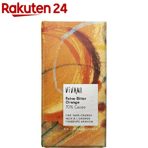 ヴィヴァーニ オーガニックダークチョコレート オレンジ(100g)【ViVANI(ヴィヴァーニ)】