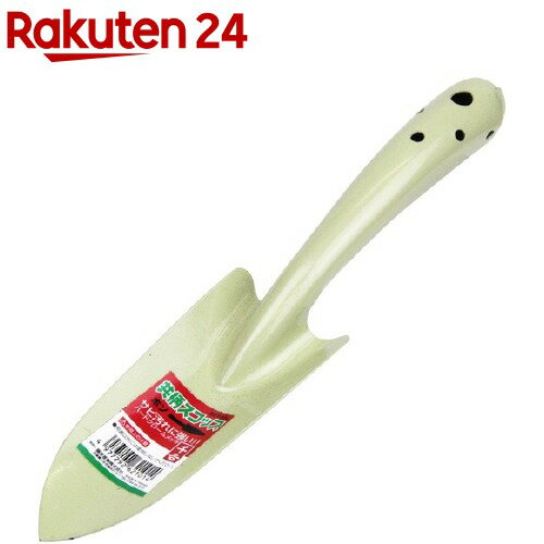 千吉 共柄スコップ ホソ オフホワイト SGT-35Oホソ(1コ入)【千吉】