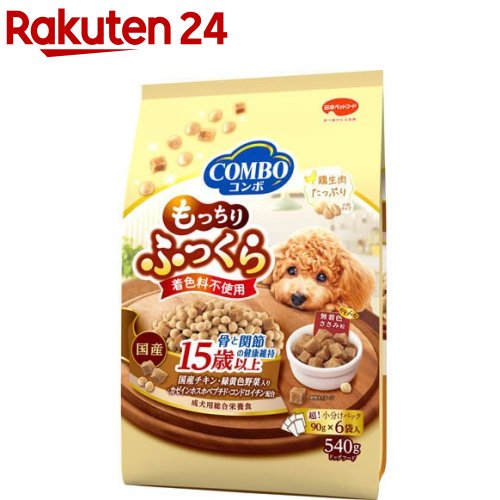 Premium - コンボ ドッグ もっちりふっくら 15歳以上 骨と関節の健康維持(90g×6袋)